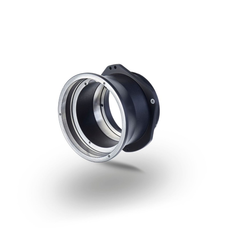 Fertigungsteil_Aluminium_Optische Industrie_Luft und Raumfahrt_Drehfräsen_Eloxieren_Hart Eloxieren_Schwarzbeschichtung